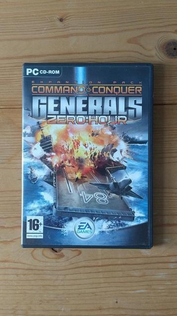Command & Conquer: Generals - Zero Hour Expansion Pack - CIB beschikbaar voor biedingen
