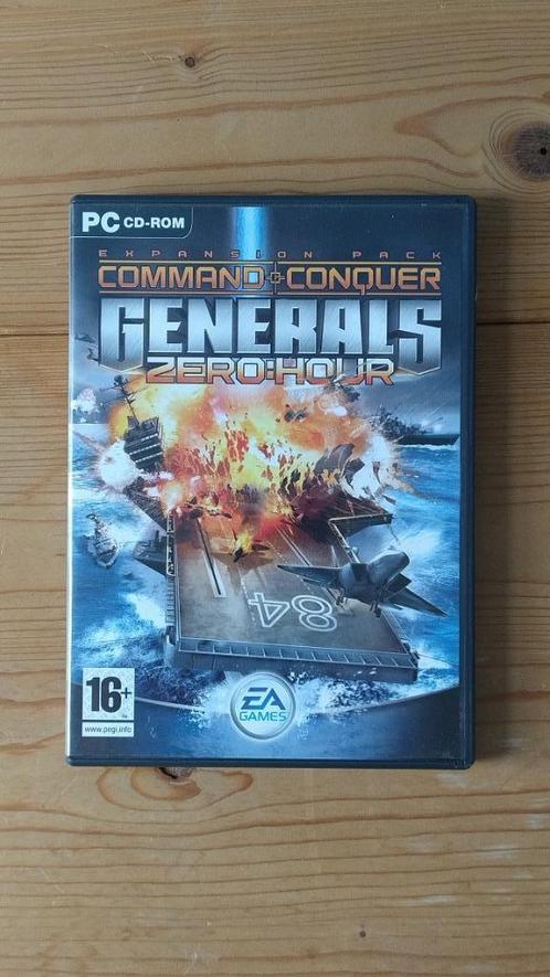 Command & Conquer: Generals - Zero Hour Expansion Pack - CIB, Spelcomputers en Games, Games | Pc, Zo goed als nieuw, Strategie en Constructie