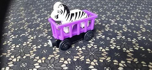 thomas de trein hout zebra wagon, Kinderen en Baby's, Speelgoed | Thomas de Trein, Zo goed als nieuw, Ophalen of Verzenden