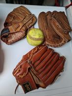 Honkbalhandschoenen  leer, Ophalen of Verzenden, Bal
