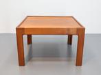 Vintage salontafel Illum Wijkelsø teak #Rotundumvintage, Ophalen, 50 tot 100 cm, Deens design Ilum Wikkelsø vintage, 50 tot 100 cm