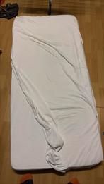Kinder matras 148 bij 68 inclusief molton, Ophalen, Jongetje of Meisje, Wit, Dekbedovertrek