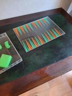 Backgammon design editie, Hobby en Vrije tijd, Gezelschapsspellen | Bordspellen, Een of twee spelers, Ophalen of Verzenden, Zo goed als nieuw