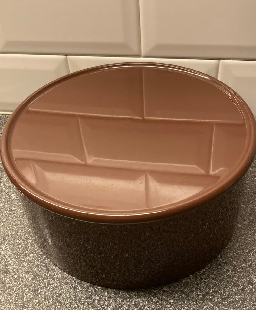 Mepal/ Graloc vintage koektrommel zgan, Huis en Inrichting, Keuken | Keukenbenodigdheden, Ophalen of Verzenden, Zo goed als nieuw