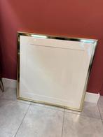 Kwaliteit vintage fotolijst met passe partout, Ophalen, Venlo, 50 tot 75 cm, Metaal of Aluminium