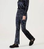 Garcia velvet flared broekje nieuw maat XS, Blauw, Nieuw, Ophalen of Verzenden, Maat 34 (XS) of kleiner
