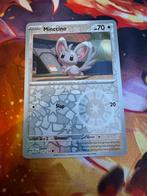 Pokemon - Minccino - JTG 125/159 Reverse Holo, Ophalen of Verzenden, Zo goed als nieuw, Losse kaart