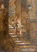 Indonesisch schilderij Frits OHL, Antiek en Kunst, Ophalen of Verzenden