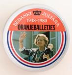 Oud vintage blik  ‘ bedankt Juliana‘ 1948-1980, Ophalen of Verzenden, Zo goed als nieuw, Nederland, Overige typen