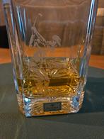 Duiske Irish Design whisky karaf met gegrafeerde golfer., Antiek en Kunst, Antiek | Glas en Kristal, Ophalen