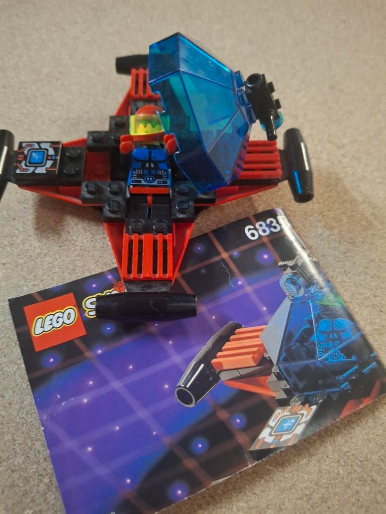 Lego soucer scout nr 6835 compleet met boekje, Ophalen of Verzenden, Gebruikt, Complete set, Lego