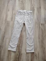 Prachtige beige lederlook broek van H&M, 34. Leer ecru broek, H&M, H&M, Beige, Ophalen of Verzenden