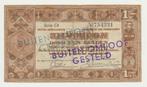 Nederland 1 Gulden 1938 Zilverbon Buiten omloop gesteld, Postzegels en Munten, Bankbiljetten | Nederland, Los biljet, 1 gulden