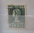 Plaatfout van nvph nr.121p gebr.arcering boven de 9 van 1923, Ophalen of Verzenden, T/m 1940, Gestempeld