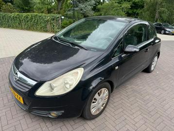 Alle onderdelen Opel Corsa 1.4 2007 Zwart motorkap bumper beschikbaar voor biedingen