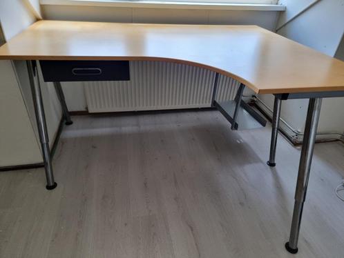 Bureau Galant IKEA, Huis en Inrichting, Bureaus, Gebruikt, Bureau, In hoogte verstelbaar, Ophalen