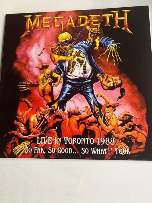 Megadeth - Live in Toronto 1988 ( lp), Cd's en Dvd's, Vinyl | Hardrock en Metal, Zo goed als nieuw, Ophalen
