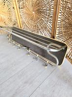 YV6274: Vintage 1970's Wall Mount Coat Rack, Huis en Inrichting, Woonaccessoires | Kapstokken, Ophalen of Verzenden, Zo goed als nieuw