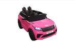 Range Rover Evoque 12V Elektrische Kinderauto Roze, Kinderen en Baby's, Speelgoed | Buiten | Accuvoertuigen, Ophalen, Zo goed als nieuw