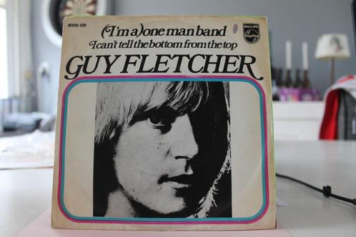 7" Single Guy Fletcher - (I'm A) One Man Band / I Can't Tell, Cd's en Dvd's, Vinyl Singles, Gebruikt, Single, Pop, 7 inch, Verzenden