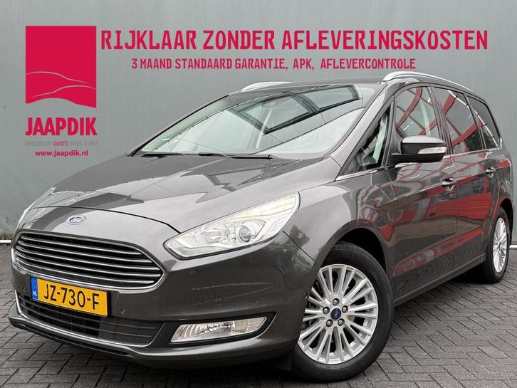 Ford Galaxy 7 PERS. BWJ 2016 1.5 161 PK Titanium TREKHAAK |, Auto's, Ford, Bedrijf, Te koop, Galaxy, ABS, Airbags, Airconditioning