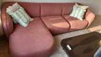 Prachtige roze hoekbank van Fonq – zo goed als nieuw!, Ophalen, 250 tot 300 cm, 100 tot 125 cm, Hoekbank