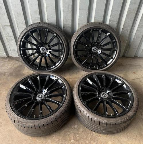 20’’ Mercedes AMG CLS Coupe C257 Velgen met Banden + TPMS, Auto-onderdelen, Banden en Velgen, Banden en Velgen, Zomerbanden, 20 inch