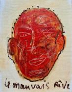 Olieverf op canvas Dominique Chan - Le mauvais rêve, Verzenden