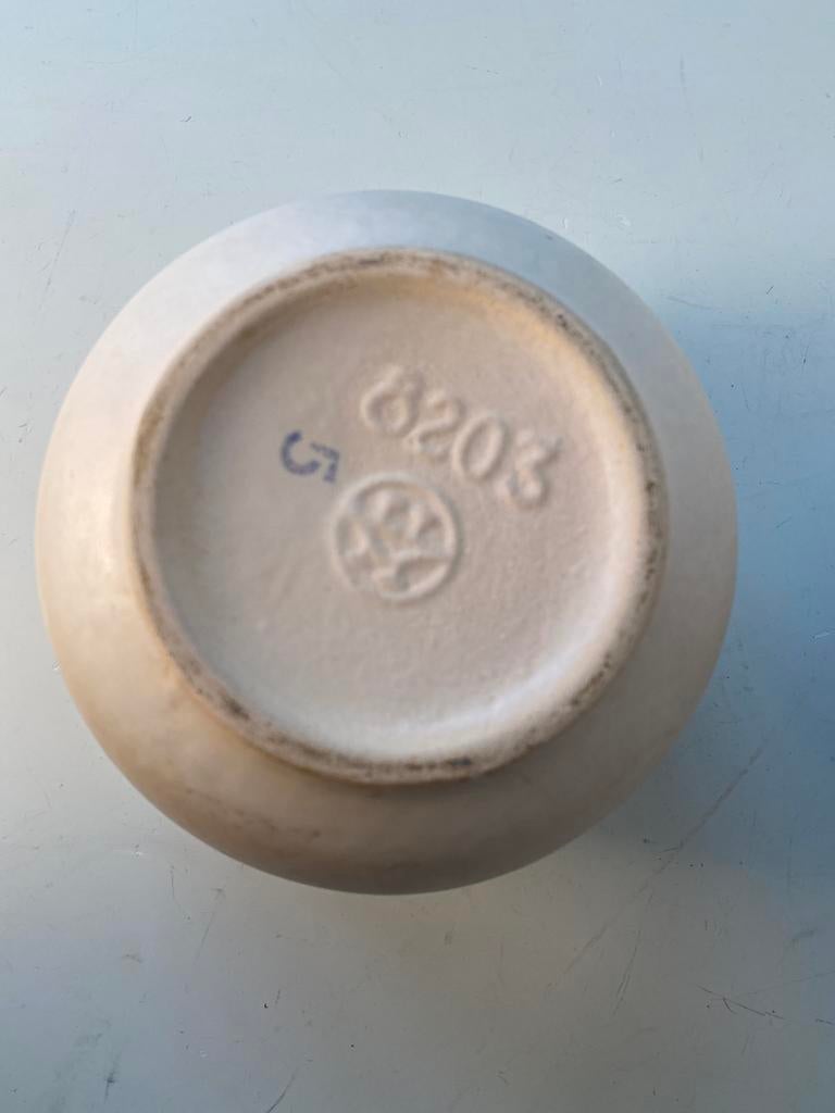 VEB Haldersleben keramiek vazen (3) jaren 70, Gebruikt, Duitsland, Wit, VEB