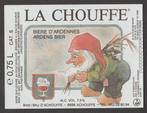 Bieretiket - La Chouffe (75 cl), Verzamelen, Nieuw, Overige merken, Overige typen, Ophalen of Verzenden