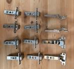 12 Ikea Blum Scharnieren (84.555 01.22) 110°, Doe-het-zelf en Verbouw, Ophalen of Verzenden, Gebruikt, Overige materialen, Scharnier