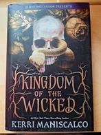 The kingdom of the wicked - Kerri Maniscalco hardcover, Kerri Maniscalco, Ophalen of Verzenden, Zo goed als nieuw