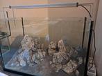 Super Fish Aquarium met ledverlichting, Dieren en Toebehoren, Vissen | Aquaria en Toebehoren, Ophalen, Zo goed als nieuw, Grind, Zand of Voedingsbodem