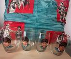 The Beatles - set drinkglazen, Ophalen of Verzenden, Zo goed als nieuw, Gebruiksvoorwerp