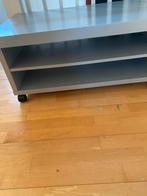 Tv meubel grijs op wielen, Huis en Inrichting, Kasten | Televisiemeubels, Ophalen of Verzenden, Zo goed als nieuw, 25 tot 50 cm
