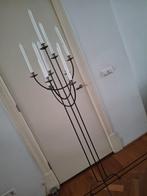 Grote kaarsenstandaard, Huis en Inrichting, Woonaccessoires | Kandelaars en Kaarsen, Ophalen, Zwart, Zo goed als nieuw, Kandelaar