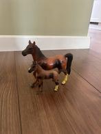 een van de eerste schleich paardjes ooit merrie en veulen, Ophalen of Verzenden, Zo goed als nieuw, Paard, Beeldje of Figuurtje