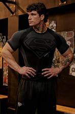 YoungLA superman compression tee, Kleding | Heren, Sportkleding, Fitness, Zwart, Nieuw, Ophalen of Verzenden