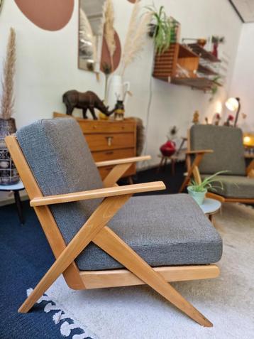 Vintage Pastoe fauteuils jaren 60 mosgroen - 2 stuks beschikbaar voor biedingen