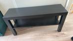 Zwart bijzettafeltje van IKEA lack, Huis en Inrichting, Tafels | Bijzettafels, 45 tot 60 cm, Minder dan 55 cm, Vierkant, Ophalen of Verzenden