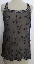 Glamour/feestelijk bewerkt topje van Didi! M, Maat 38/40 (M), Verzenden, Zwart, Zo goed als nieuw