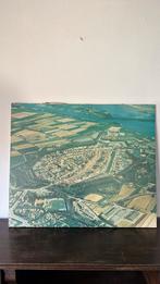 Oude luchtfoto brielle, Antiek en Kunst, Ophalen of Verzenden