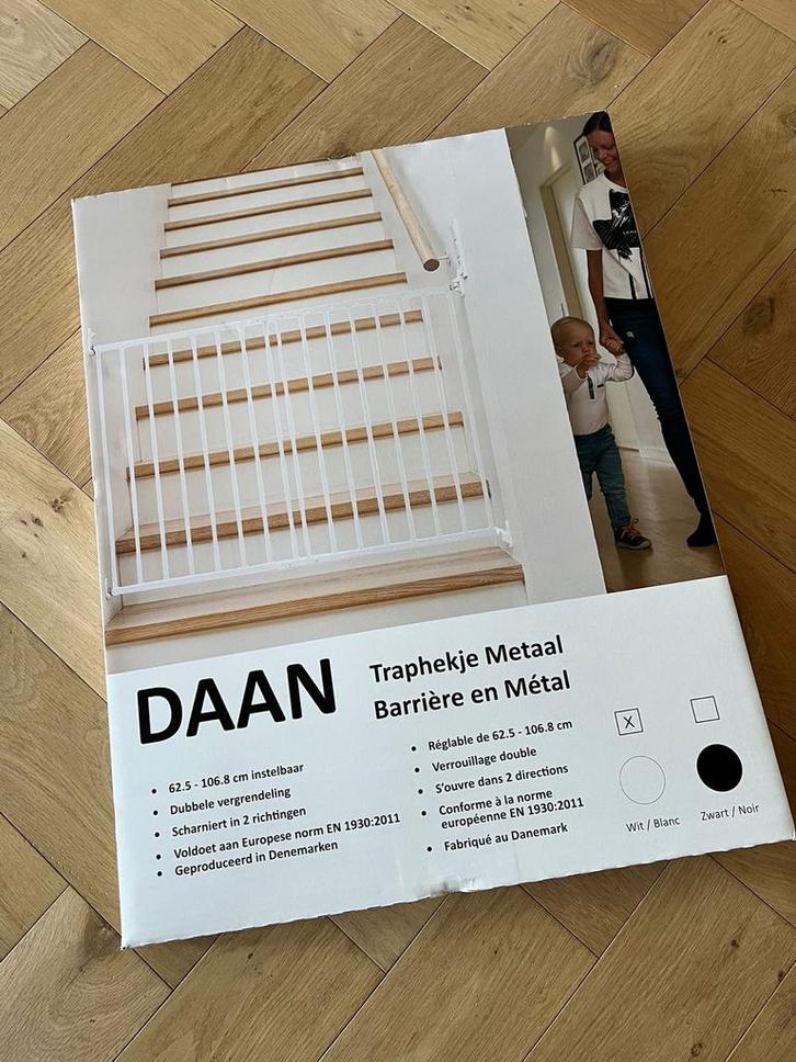 2 Nieuwe Traphekjes - Nooit Gebruikt!, Kinderen en Baby's, Traphekjes, Nieuw, Klemhekje, Metaal of IJzer, 100 tot 115 cm, Ophalen of Verzenden