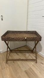 Riviera Maison rieten butlertray, Ophalen, 50 tot 100 cm, Rond, Zo goed als nieuw