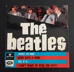 The Beatles Ticket to ride EP Zweden GEOS 233 MONO, Gebruikt, 7 inch, Ophalen of Verzenden, Pop