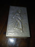 Albatros metalen doosje,11,5x6,5x3cm, Ophalen of Verzenden, Gebruikt, Tabaksdoos of Verpakking