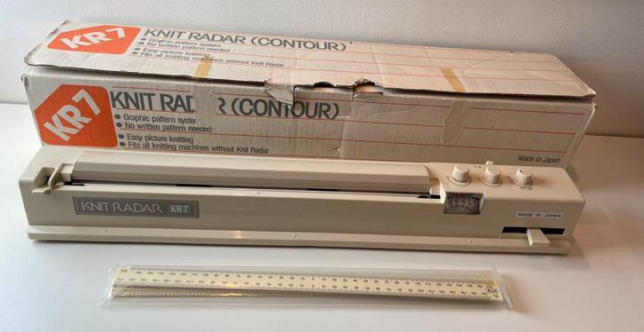 Vintage KR7 Knit Radar (Contour) voor Breimachines ZGAN!!, Hobby en Vrije tijd, Breien en Haken, Zo goed als nieuw, Breien, Machine