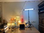 LED buislamp op statief (videolicht), Minder dan 50 watt, Met statief, Ophalen of Verzenden, Zo goed als nieuw