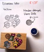 Diversen 680 Houten stempel, Ophalen of Verzenden, Gebruikt, Houten stempel