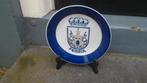 Sargadelos schotel stadswapen Ferrol Spanje Marinehaven bord, Antiek en Kunst, Ophalen of Verzenden